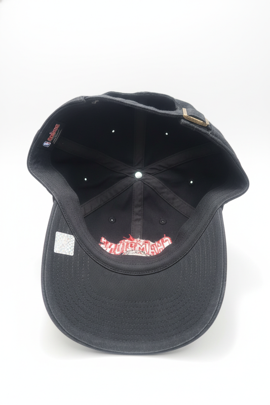 MEN'S '47 NBA TORONTO RAPTORS 2019 CHAMPIONS RED ON BLACK CAP