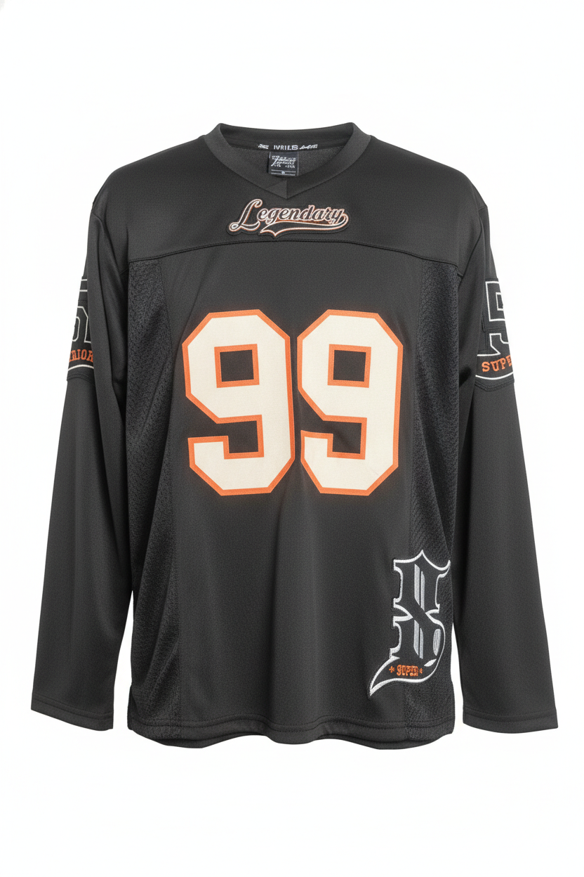 SWITCH MEN'S STATE CHAMPION LONG SLEEVE JERSEY (BLACK)