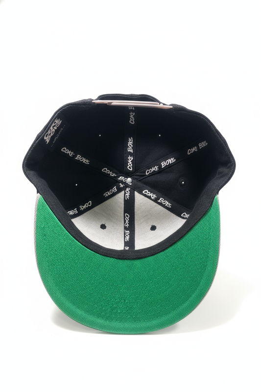 MEN'S COKE BOYS BLACK/GREY SNAPBACK HAT
