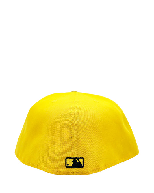 NEW ERA 59FIFTY TORONTO BLUE JAYS GOLD WITH BLACK FITTED HAT