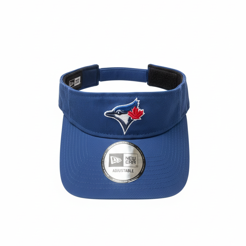 NEW ERA MEN'S TORONTO BLUE JAYS DUGOUT REDUX III ROYAL BLUE VISOR