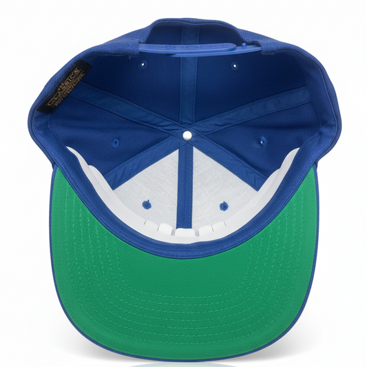 MEN'S PREMIUM CLASSIC PLAIN ROYAL BLUE SNAPBACK