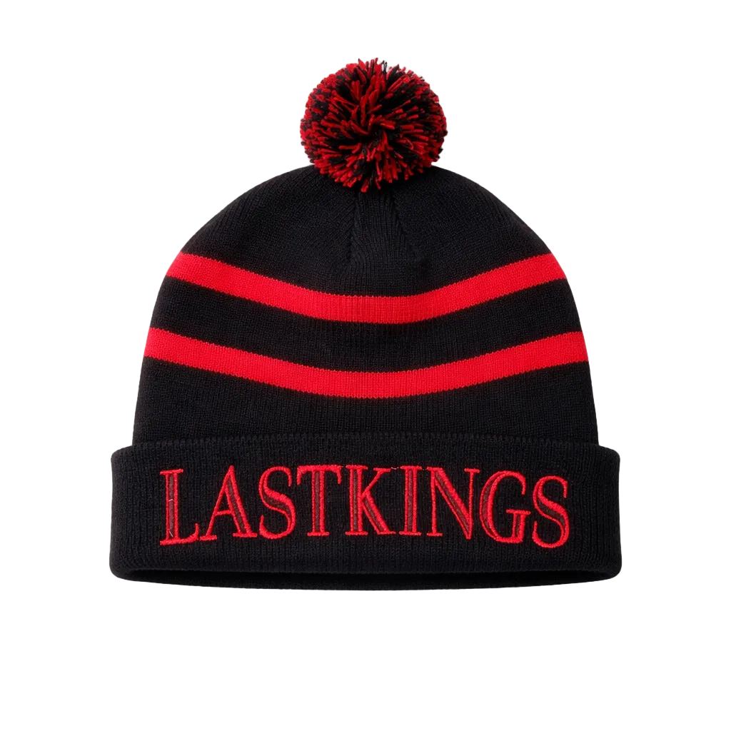LAST KINGS TOQUES (BLACK/RED)