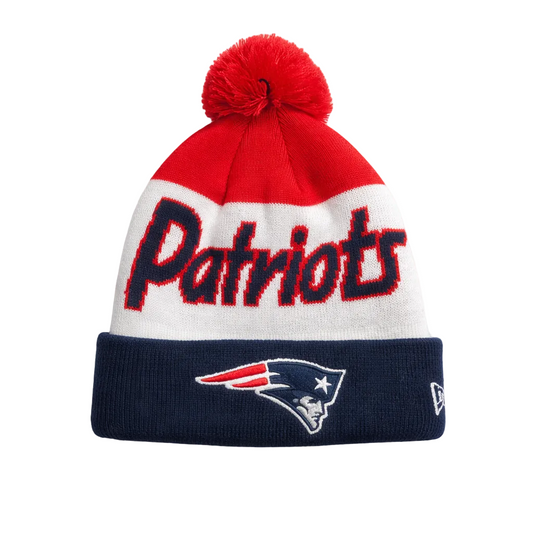 NEW ERA NFL NEW ENGLAND PATRIOTS NAVY/RED TOUQUE