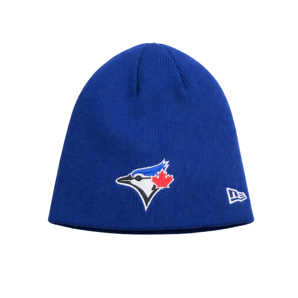 BLUE JAYS KNITTED REVERSABLE TOUQUES