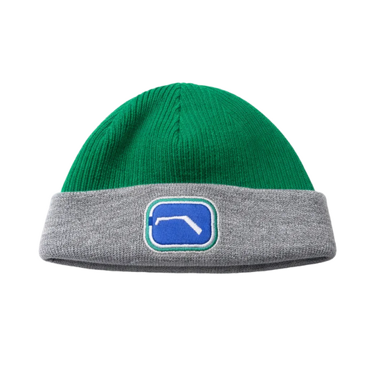 NEW ERA NHL VANCOUVER CANUCKS FANATICS REVERSIBLE GREEN & GREY TOUQUE