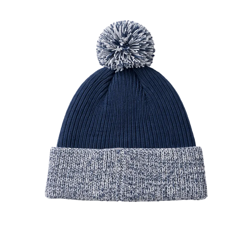 NEW ERA NFL DALLAS COWBOYS NAVY BLUE/GREY WINTER TOUQUE