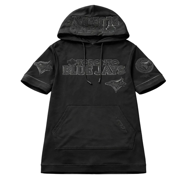 PRO STANDARD MLB TORONTO BLUE JAYS CLASSIC CHENILLE MEN'S BLACK T-SHIRT