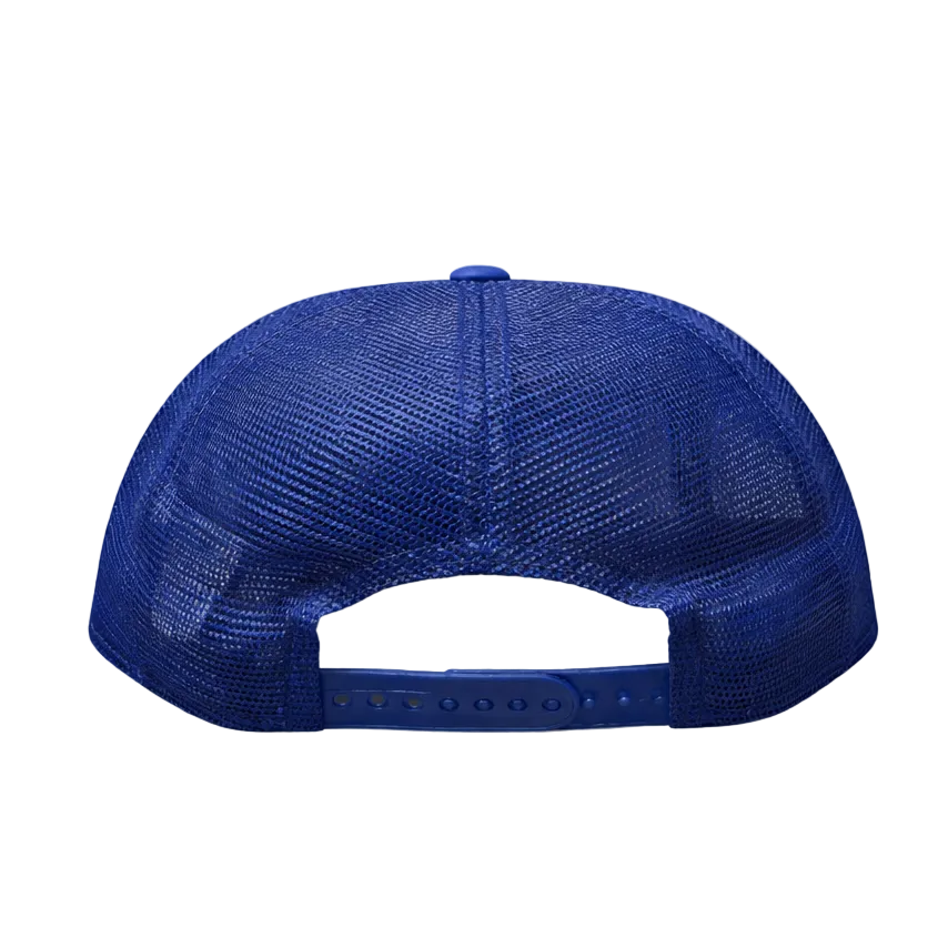 NEW ERA 9FIFTY MLB LOS ANGELES DODGERS BLUE TRUCKER SNAPBACK HAT