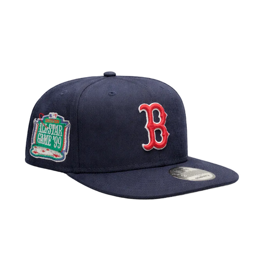 NEW ERA 9FIFTY A-FRAME MLB 1999 ALL STAR GAME BOSTON RED SOX NAVY BLUE SNAPBACK HAT