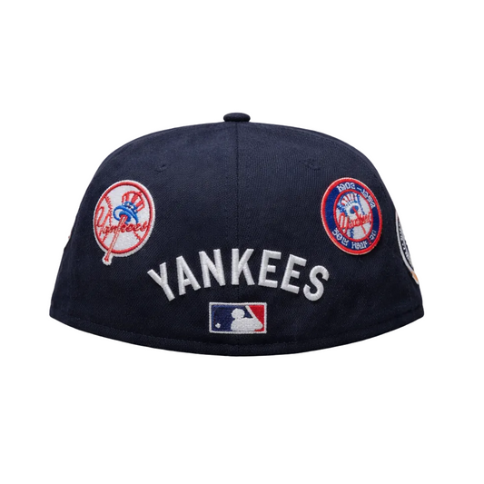 NEW ERA 59FIFTY MLB 2000 SUBWAY SERIES NEW YORK YANKEES NAVY BLUE FITTED HAT