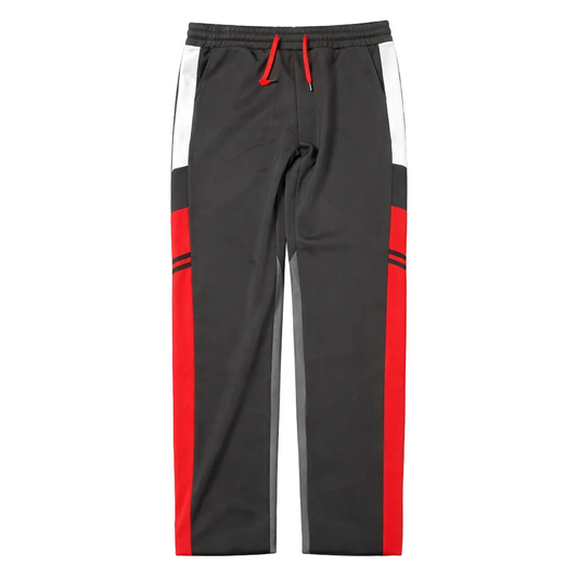 2 PCS VIP TRACKSUIT WITH HOOD (BLACK/RED/WHITE)