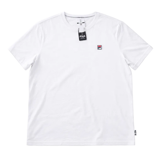 FILA MEN'S BIG & TALL SHORT SLEEVE T-SHIRT (WHITE)