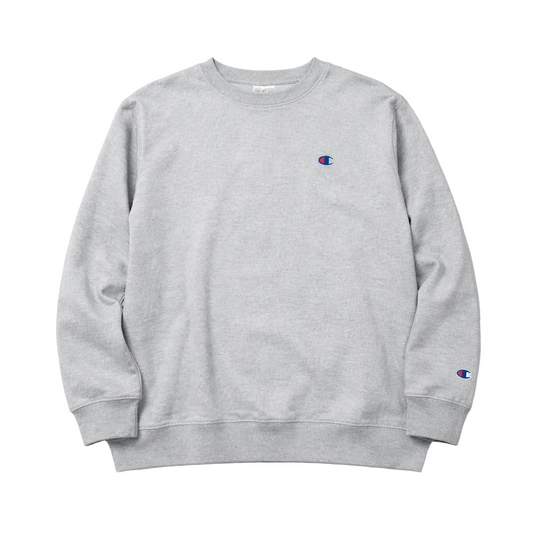 CHAMPION CORE LOGO GREY CREWNECK (BIG&TALL)