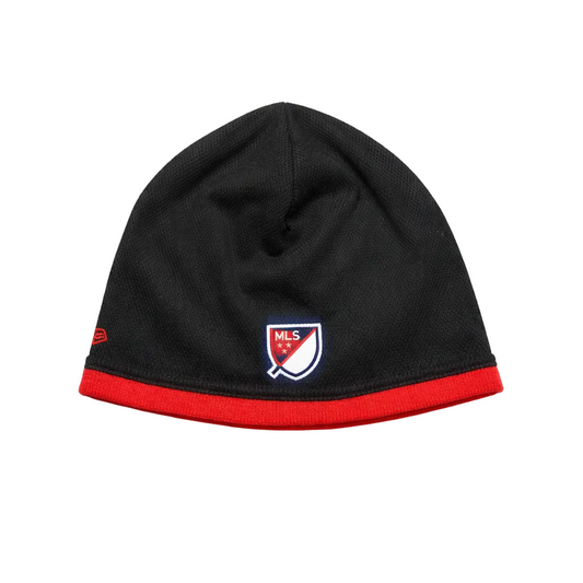 NEW ERA MLS NEW YORK RED BULLS BLACK & RED TOUQUE