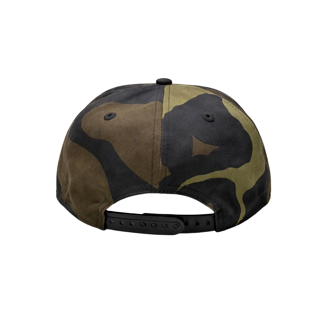 MEN'S TORONTO RAPTORS 950 CAMO WITH BLACK LOGO SNAPBACK HAT