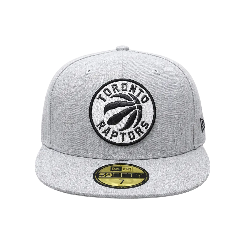 MEN'S 5950 TORONTO RAPTORS FITTED HEATHER GREY HAT