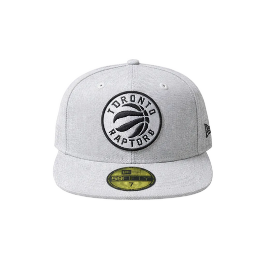 MEN'S 5950 TORONTO RAPTORS FITTED HEATHER GREY HAT