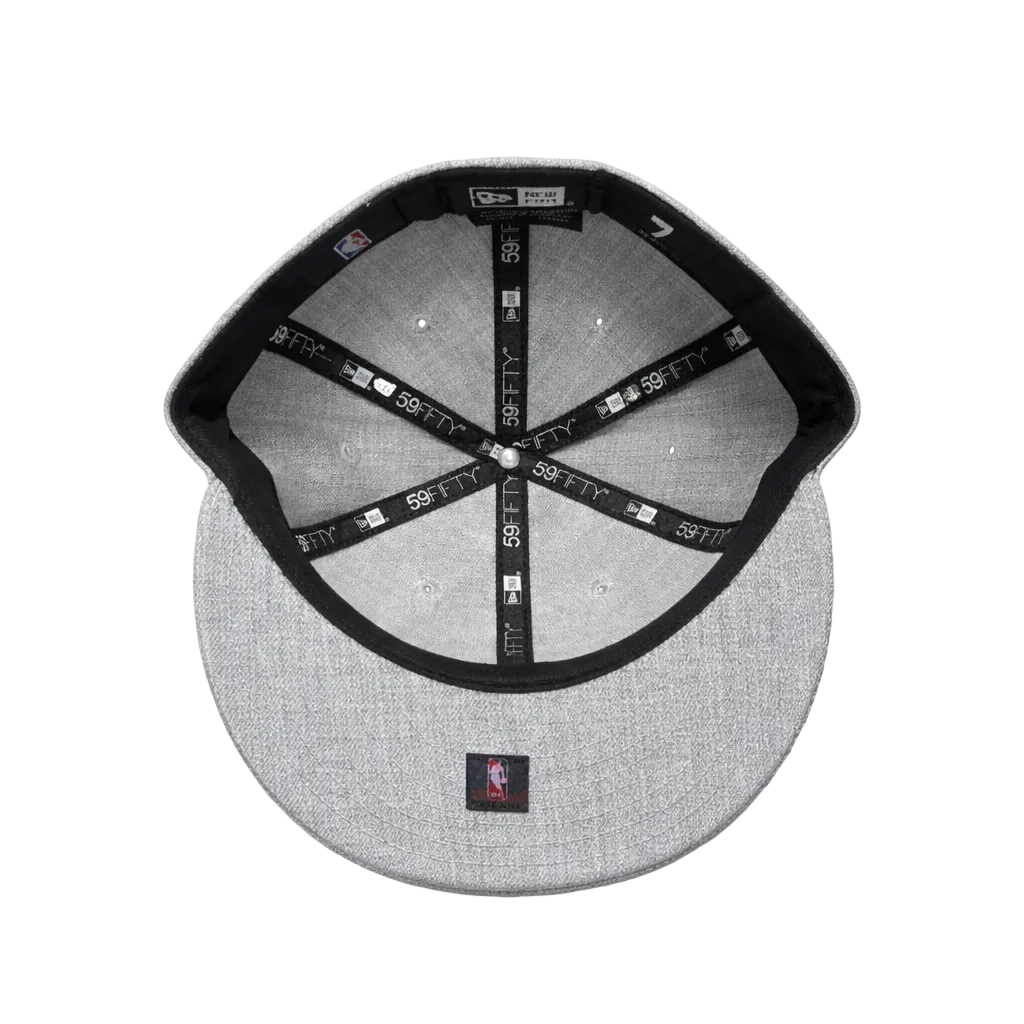 MEN'S 5950 TORONTO RAPTORS FITTED HEATHER GREY HAT