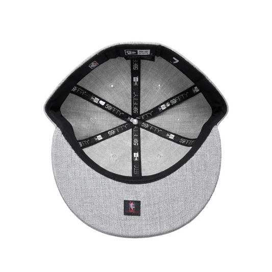 MEN'S 5950 TORONTO RAPTORS FITTED HEATHER GREY HAT