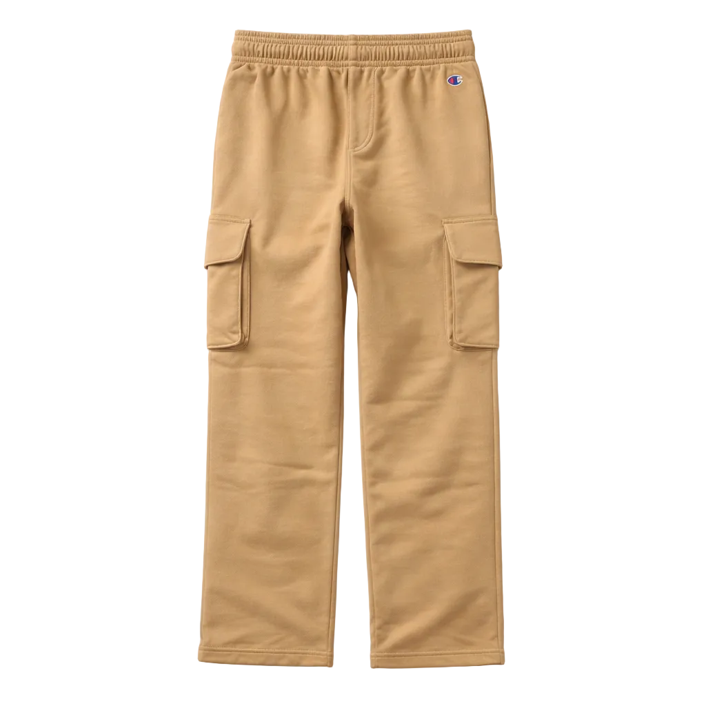 CHAMPION MEN’S FLEECE CARGO PANT (TAN)