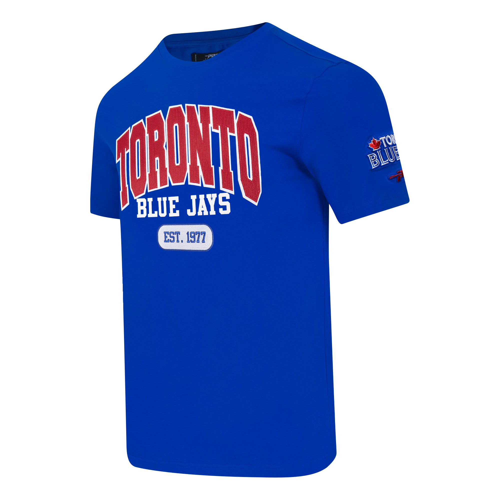 PRO STANDARD MLB TORONTO BLUE JAYS CITY ARCH M SJ TEE MEN'S ROYAL BLUE T-SHIRT.