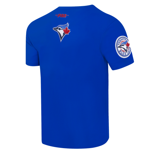 PRO STANDARD MLB TORONTO BLUE JAYS CITY ARCH M SJ TEE MEN'S ROYAL BLUE T-SHIRT.