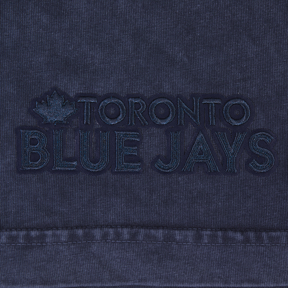 PRO STANDARD MLB TORONTO BLUE JAYS MEN'S CJ DROP SHOULDER WASHED NAVY BLUE T-SHIRT
