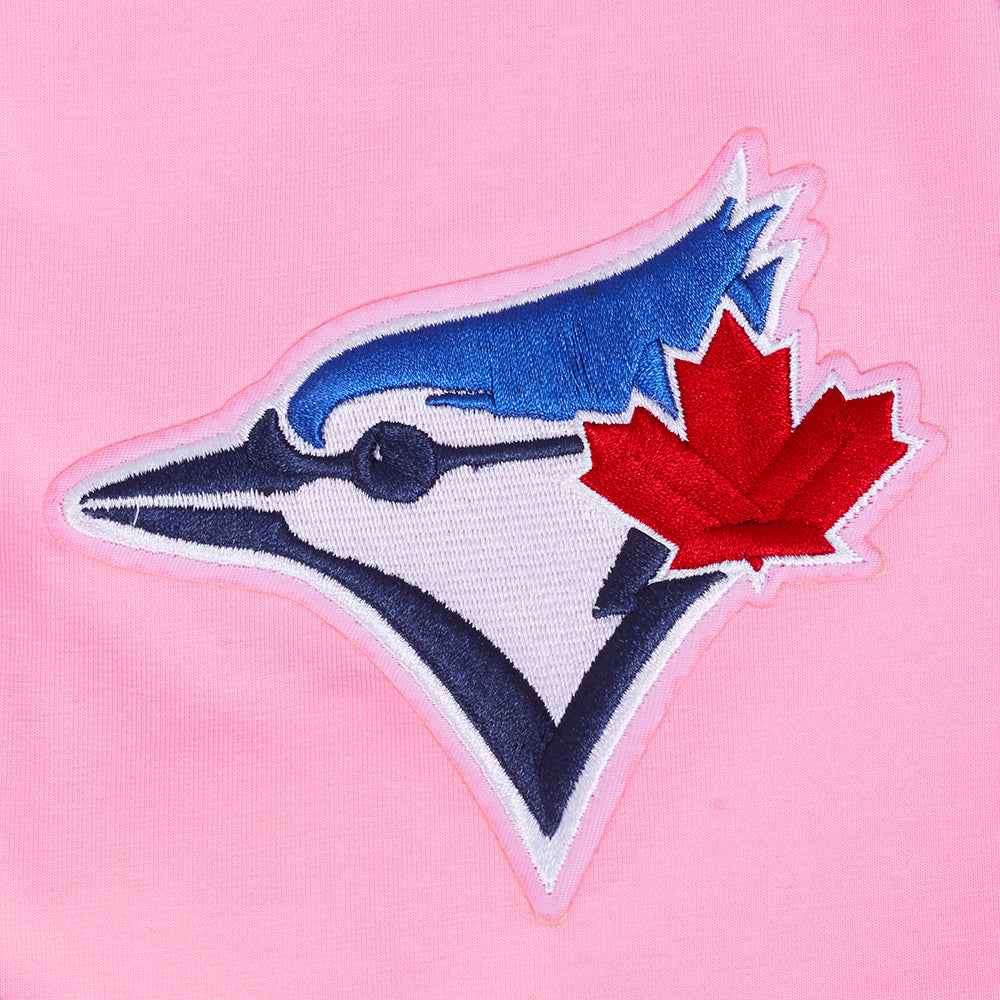 PRO STANDARD MLB TORONTO BLUE JAYS CLASSIC CHENILLE MEN'S PINK T-SHIRT
