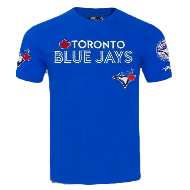 PRO STANDARD MLB TORONTO BLUE JAYS CLASSIC CHENILLE MEN'S ROYAL T-SHIRT