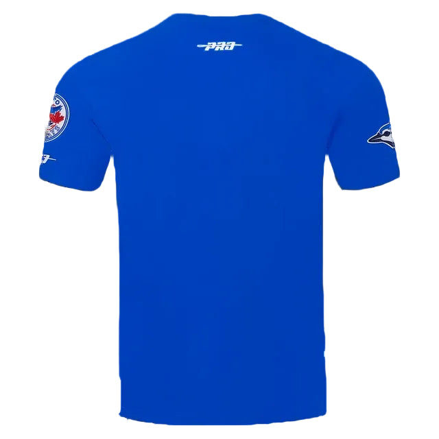 PRO STANDARD MLB TORONTO BLUE JAYS CLASSIC CHENILLE MEN'S ROYAL T-SHIRT