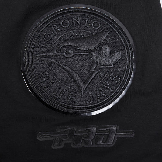 PRO STANDARD MLB TORONTO BLUE JAYS CLASSIC CHENILLE MEN'S BLACK T-SHIRT