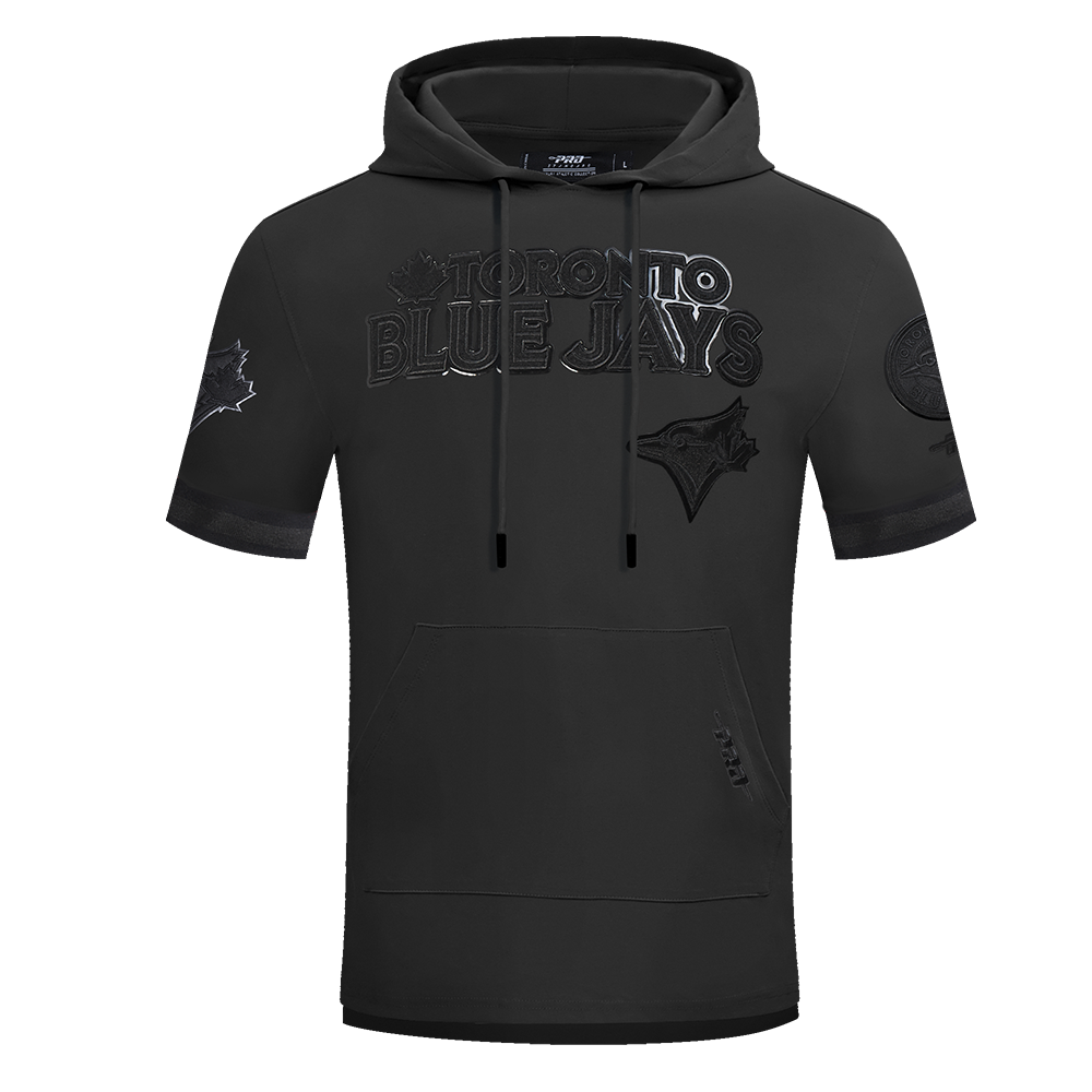 PRO STANDARD MLB TORONTO BLUE JAYS CLASSIC CHENILLE MEN'S BLACK T-SHIRT
