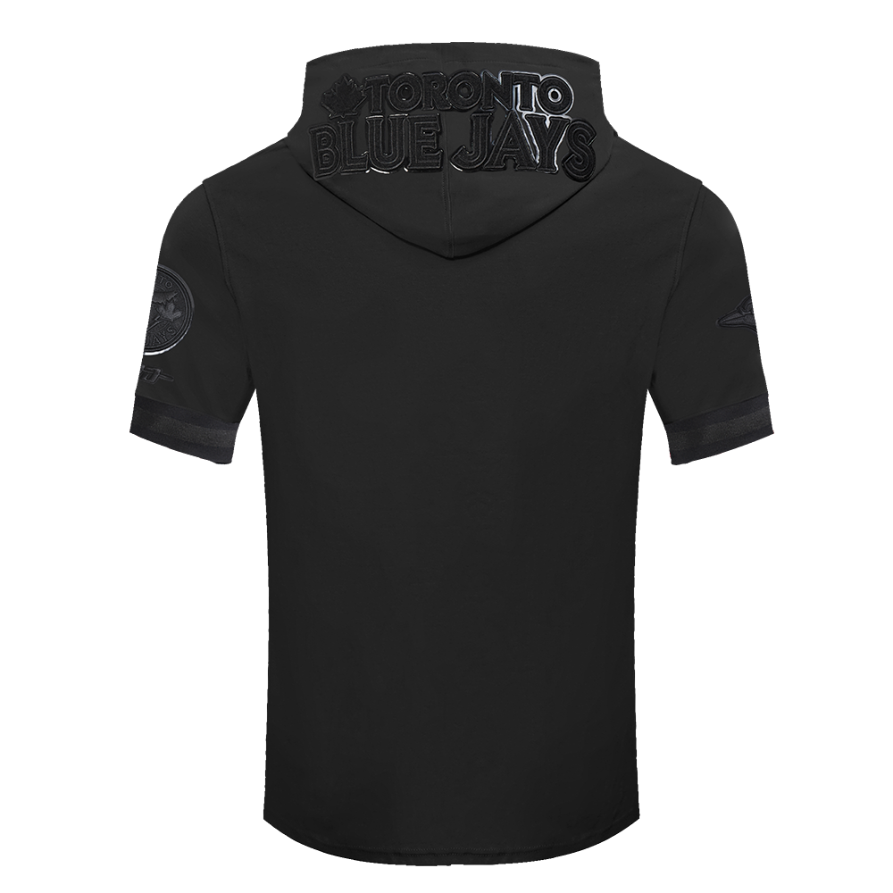 PRO STANDARD MLB TORONTO BLUE JAYS CLASSIC CHENILLE MEN'S BLACK T-SHIRT