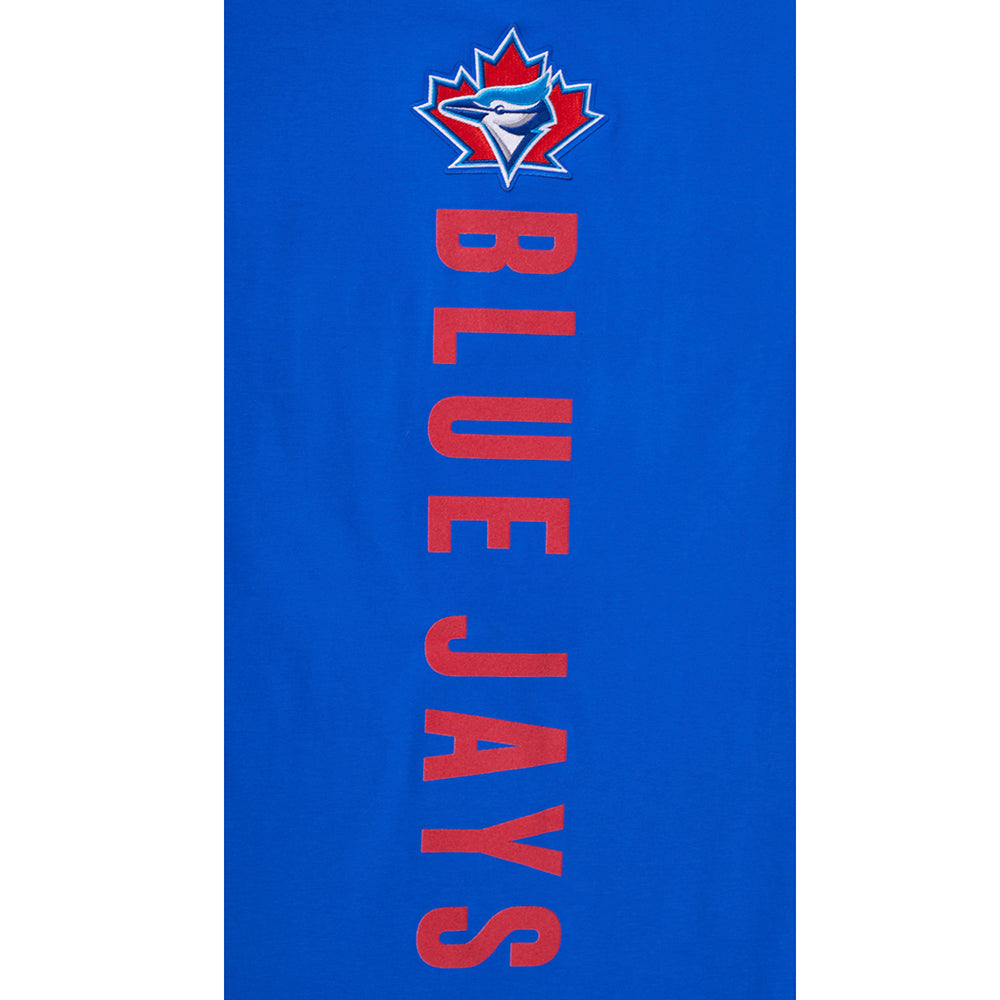 PRO STANDARD MEN'S MLB TORONTO BLUE JAYS RETRO LOGO CLASSIC CHENILLE ROYAL BLUE T-SHIRT