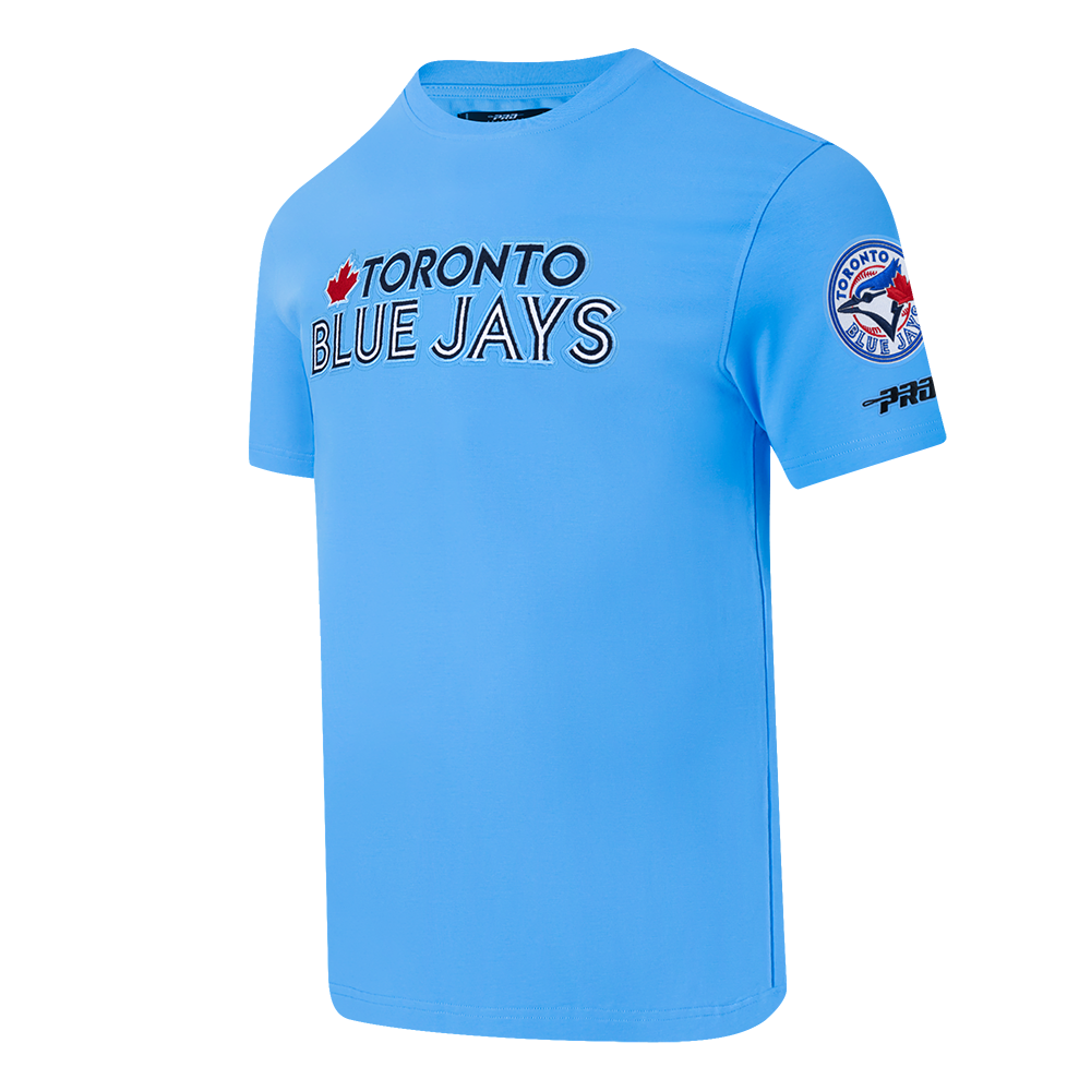 PRO STANDARD MLB TORONTO BLUE JAYS CLASSIC CHENILLE MEN'S UNIVERSITY BLUE T-SHIRT