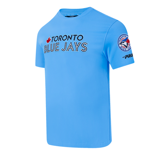 PRO STANDARD MLB TORONTO BLUE JAYS CLASSIC CHENILLE MEN'S UNIVERSITY BLUE T-SHIRT