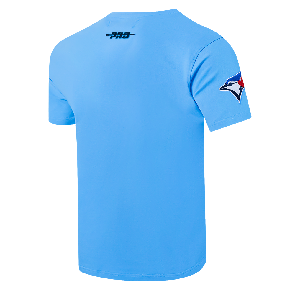 PRO STANDARD MLB TORONTO BLUE JAYS CLASSIC CHENILLE MEN'S UNIVERSITY BLUE T-SHIRT