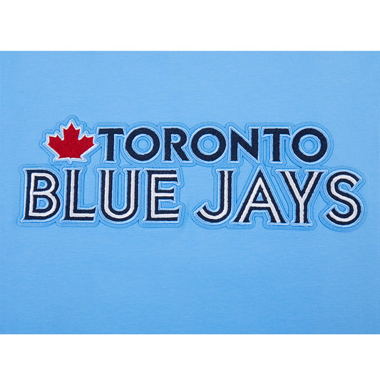 PRO STANDARD MLB TORONTO BLUE JAYS CLASSIC CHENILLE MEN'S UNIVERSITY BLUE T-SHIRT