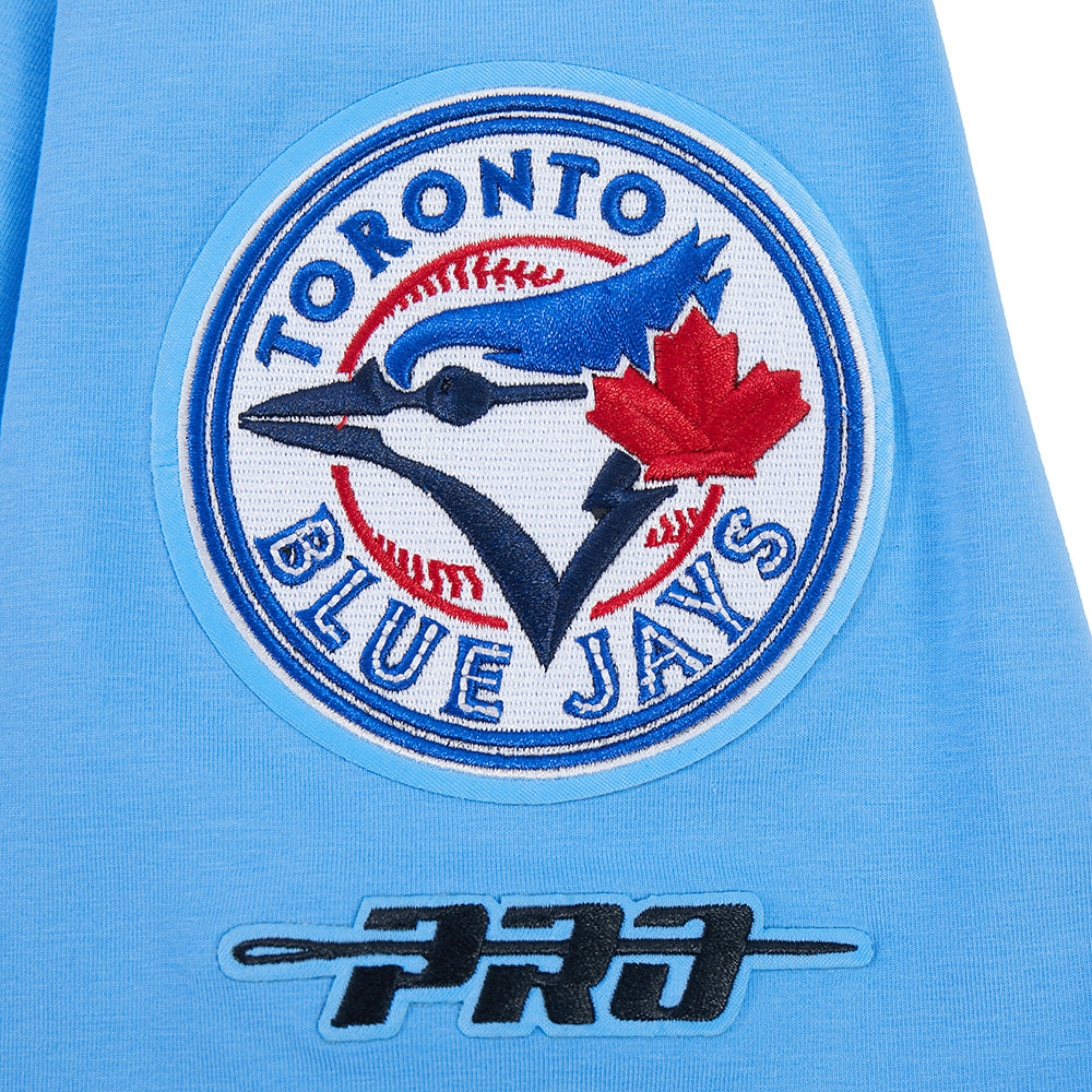 PRO STANDARD MLB TORONTO BLUE JAYS CLASSIC CHENILLE MEN'S UNIVERSITY BLUE T-SHIRT