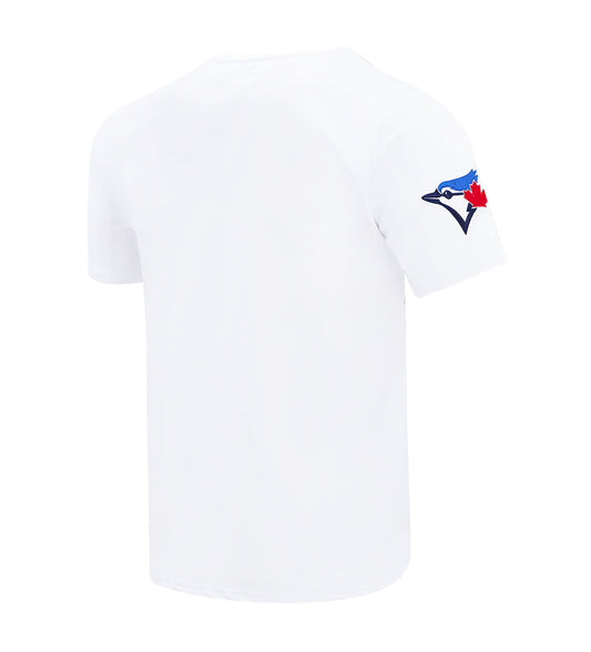 PRO STANDARD MLB TORONTO BLUE JAYS CLASSIC CHENILLE MEN'S WHITE T-SHIRT
