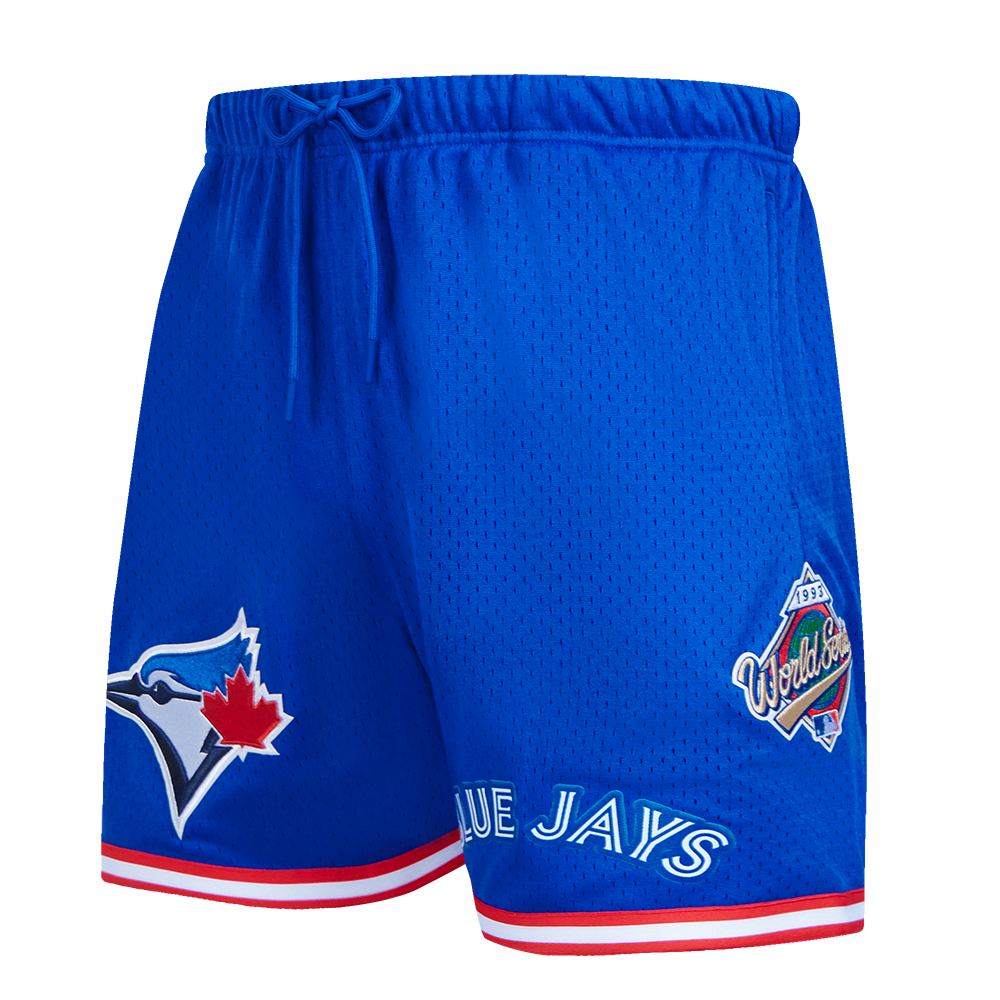 PRO STANDARD MLB TORONTO BLUE JAYS ROYAL BLUE CLASSIC MESH MEN'S SHORTS
