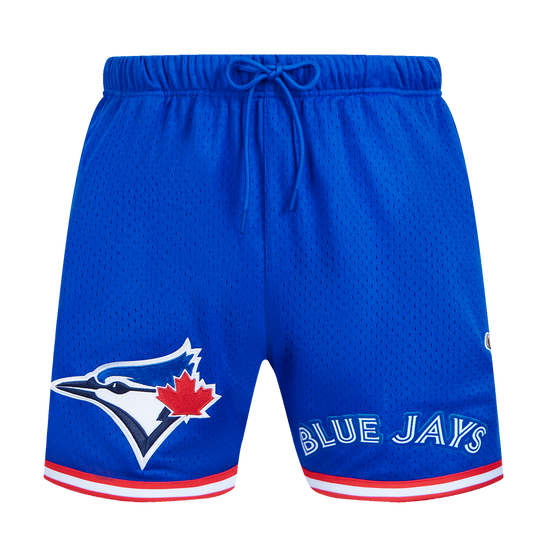 PRO STANDARD MLB TORONTO BLUE JAYS ROYAL BLUE CLASSIC MESH MEN'S SHORTS