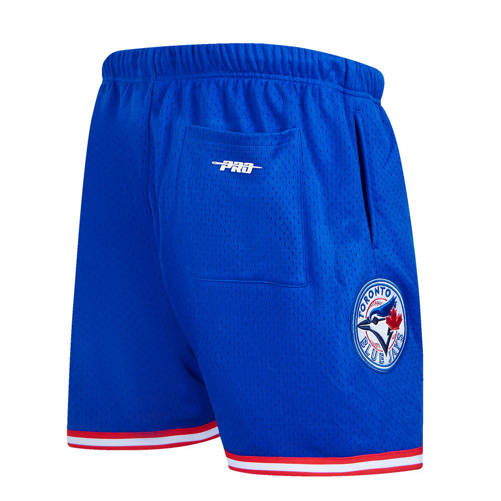 PRO STANDARD MLB TORONTO BLUE JAYS ROYAL BLUE CLASSIC MESH MEN'S SHORTS