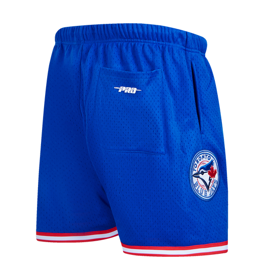 PRO STANDARD MLB TORONTO BLUE JAYS ROYAL BLUE CLASSIC MESH MEN'S SHORTS