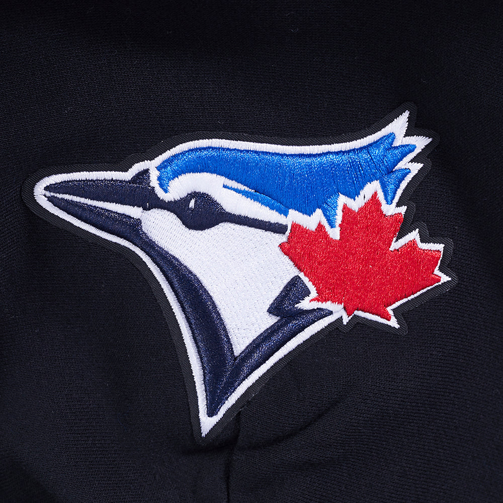 PRO STANDARD MEN'S MLB AMERICAN LEAGUE TORONTO BLUE JAYS BLACK PULLOVER HOODIE