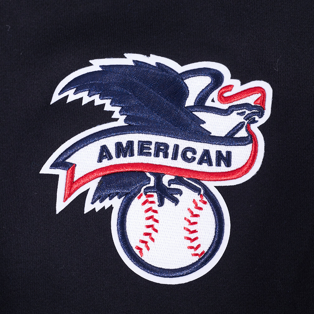 PRO STANDARD MEN'S MLB AMERICAN LEAGUE TORONTO BLUE JAYS BLACK PULLOVER HOODIE