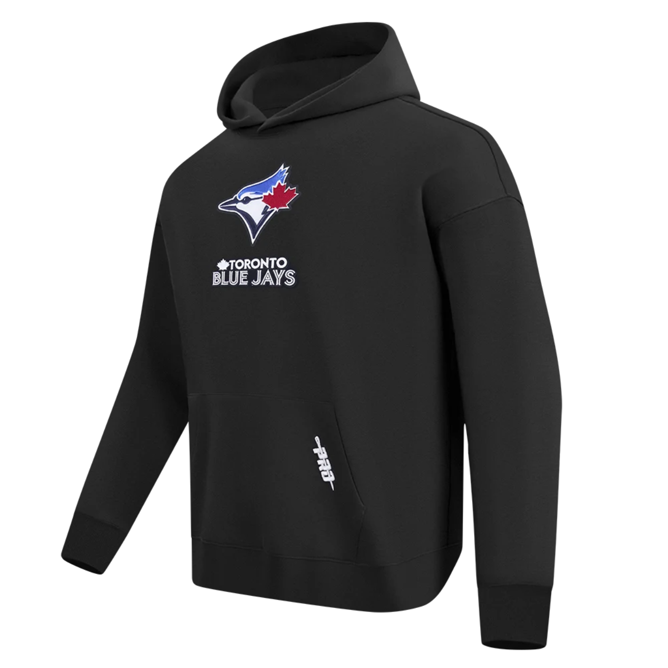 PRO STANDARD MEN'S MLB AMERICAN LEAGUE TORONTO BLUE JAYS BLACK PULLOVER HOODIE