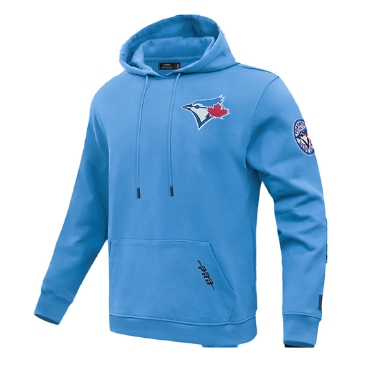 PRO STANDARD MLB TORONTO BLUE JAYS CLASSIC CHENILLE MEN'S UNIVERSITY BLUE HOODIE