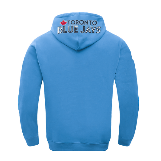 PRO STANDARD MLB TORONTO BLUE JAYS CLASSIC CHENILLE MEN'S UNIVERSITY BLUE HOODIE
